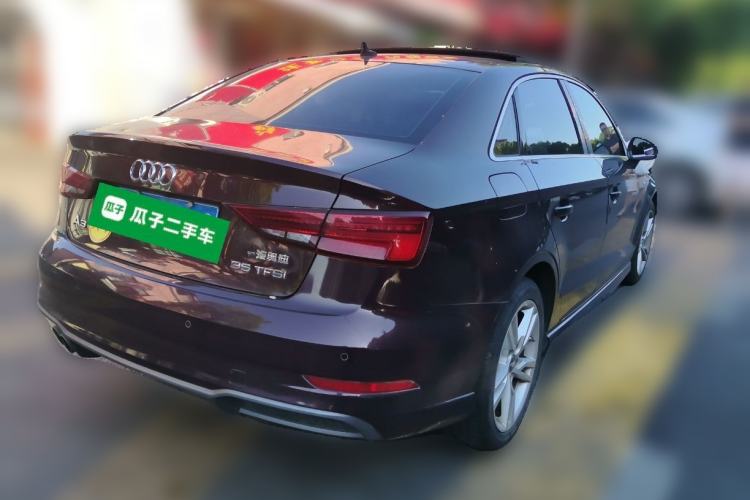Used Audi A3 2019 Limousine 35 TFSI Fashion Edition China VI Emission Standard Rear Right 45 Deg