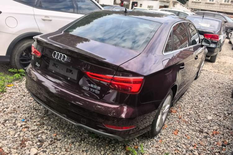 Used Audi A3 2019 Limousine 35 TFSI Fashion Edition China V standard Rear Right 45 Deg