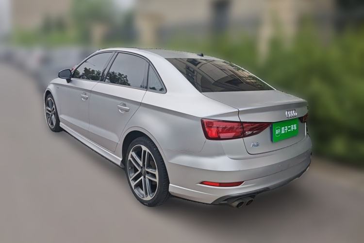 Used Audi A3 2019 Limousine 35 TFSI Sport Edition China V Emission Standard Rear Left 45 Deg