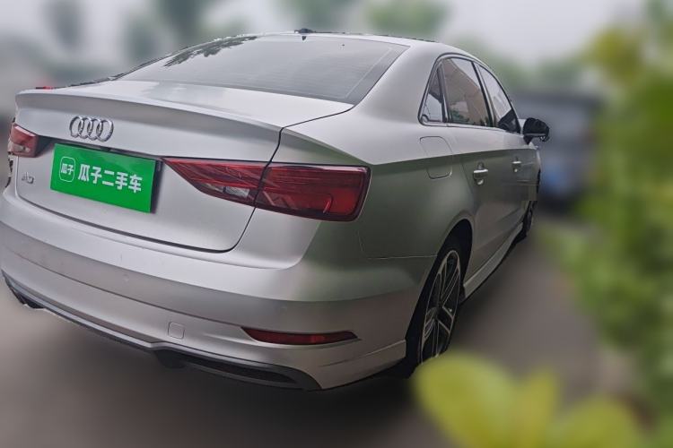 Used Audi A3 2019 Limousine 35 TFSI Sport Edition China V Emission Standard Rear Right 45 Deg
