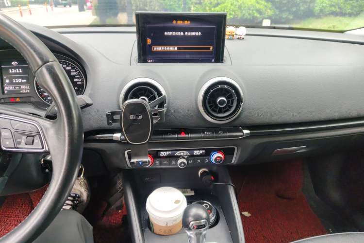 Used Audi A3 2019 Limousine 35 TFSI Fashion Edition China V standard Audio And AC Panel