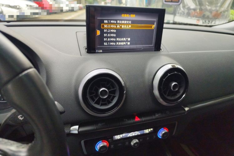 Used Audi A3 2019 Sportback 35 TFSI Style Edition China VI Emission Standard Audio And AC Panel