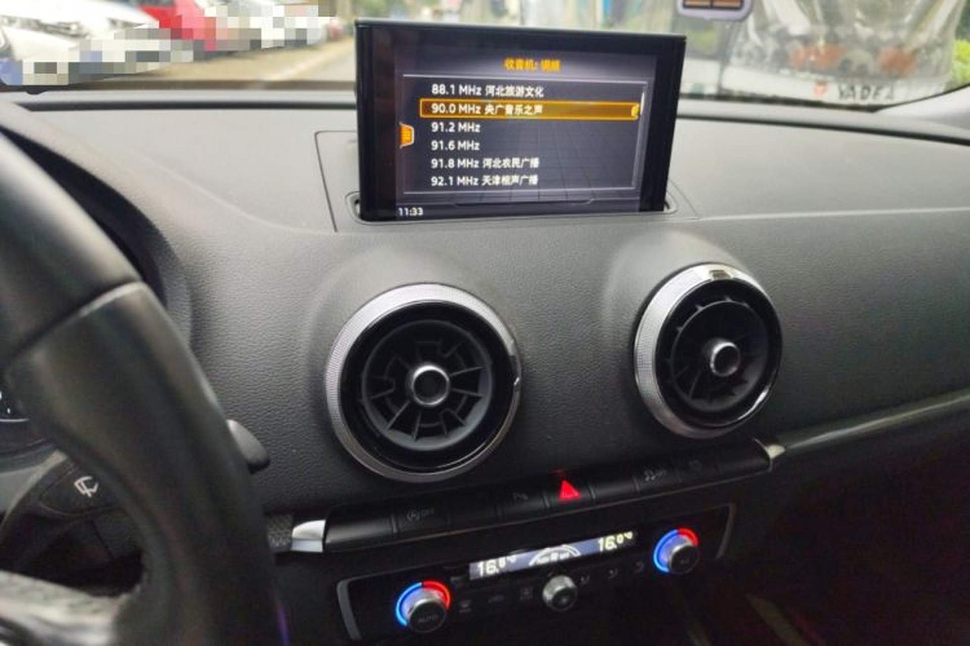 Used Audi A3 2019 Sportback 35 TFSI Style Edition China VI Emission Standard Audio And AC Panel
