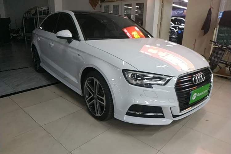 Used Audi A3 2019 Limousine 35 TFSI Sport Edition China V Emission Standard Front Right 45 Deg