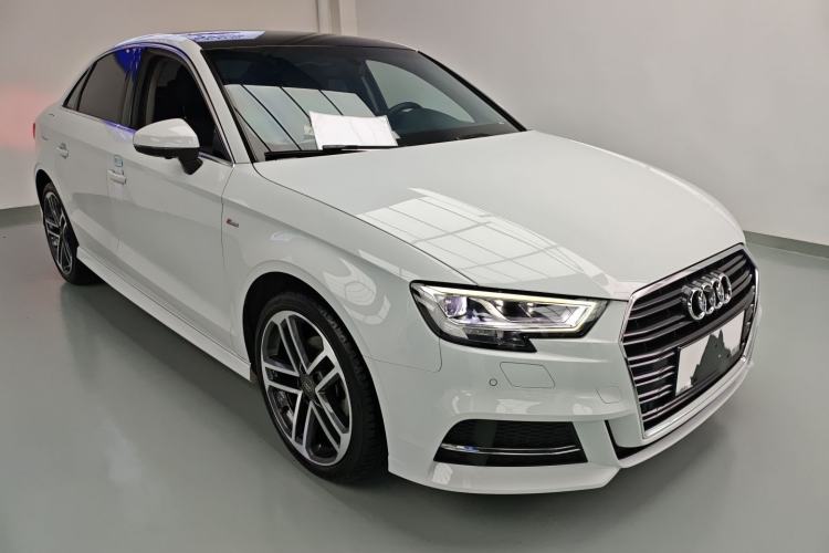 Used Audi A3 2019 Limousine 35 TFSI Sport Edition China V Emission Standard Front Right 45 Deg