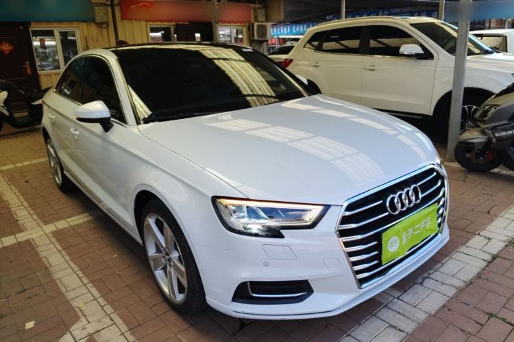 Used Audi A3 2019 Limousine 35 TFSI Style Version China V Emission Standard Front Right 45 Deg