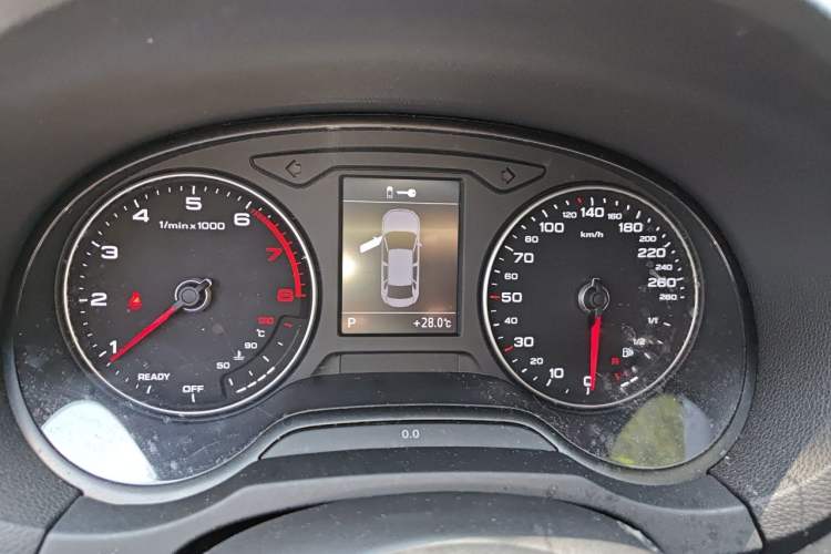 Used Audi A3 2019 Limousine 35 TFSI Fashion Edition China VI Emission Standard Instrument Cluster