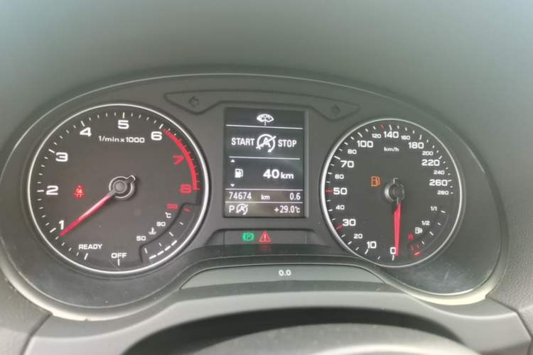 Used Audi A3 2019 Sportback 40 TFSI Sporty Model China VI Instrument Cluster
