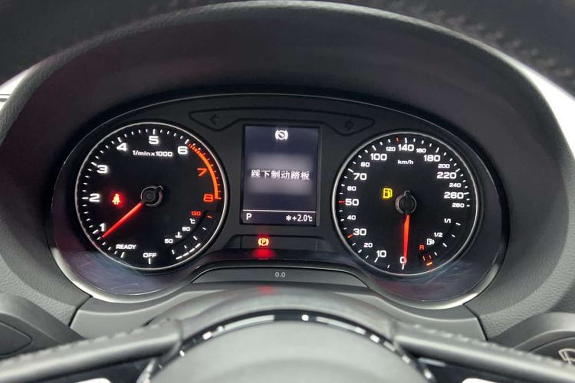 Used Audi A3 2019 Limousine 35 TFSI Fashion Edition China VI Emission Standard Instrument Cluster