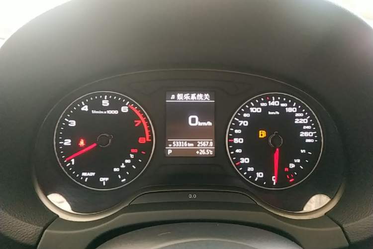 Used Audi A3 2019 Limousine 35 TFSI Style Edition China VI Emission Standard Instrument Cluster