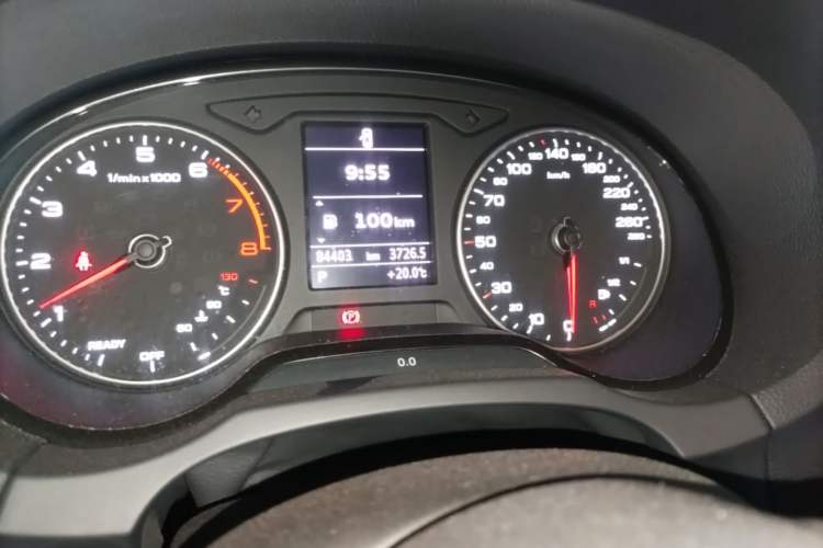 Used Audi A3 2019 Limousine 35 TFSI Fashion Edition China VI Emission Standard Instrument Cluster