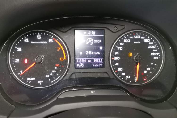 Used Audi A3 2019 Limousine 35 TFSI Sporty Version China VI Instrument Cluster