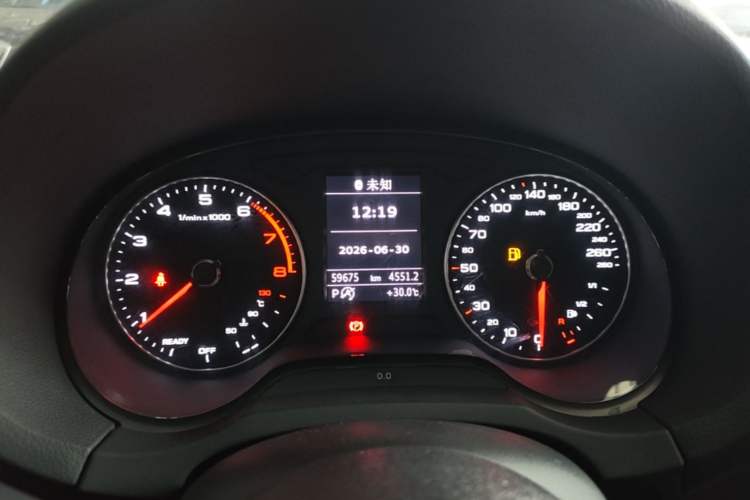 Used Audi A3 2019 Sportback 35 TFSI Fashion Edition China VI Emission Standard Instrument Cluster