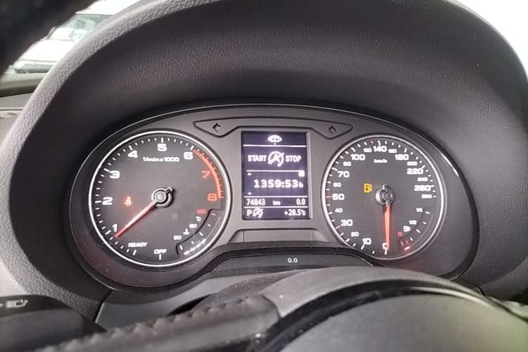 Used Audi A3 2019 Limousine 35 TFSI Sport Edition China V Emission Standard Instrument Cluster