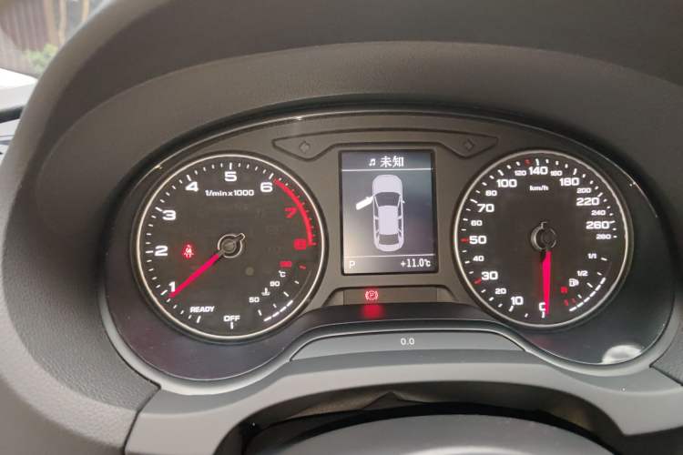 Used Audi A3 2019 Limousine 35 TFSI Fashion Edition China VI Emission Standard Instrument Cluster