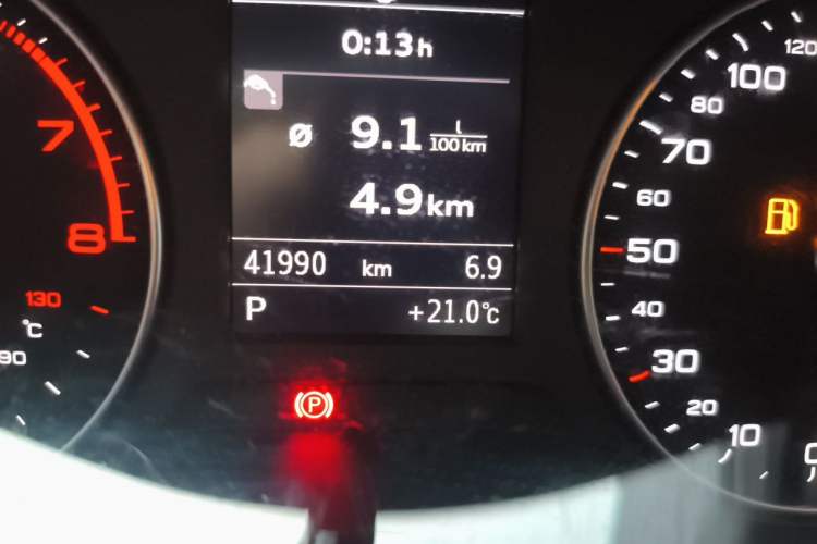 Used Audi A3 2019 Sportback 35 TFSI Ambition China V Odometer Close Up