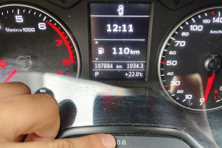 Used Audi A3 2019 Limousine 35 TFSI Fashion Edition China V standard Odometer Close Up