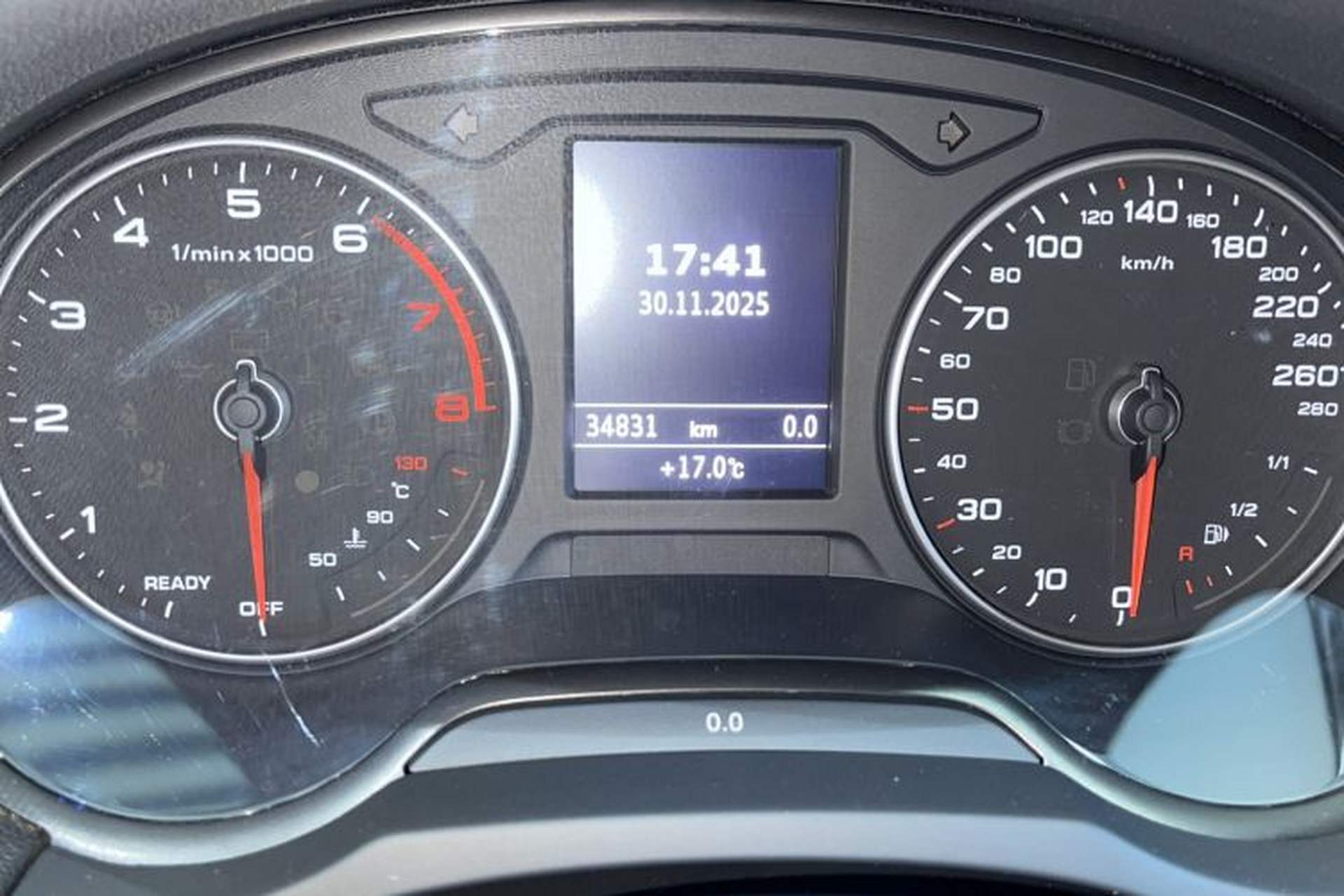 Used Audi A3 2019 Limousine 35 TFSI Fashion Edition China V standard Odometer Close Up