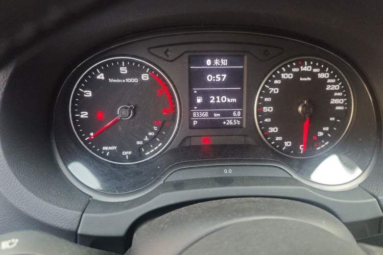 Used Audi A3 2019 Limousine 35 TFSI Sporty Version China VI Odometer Close Up