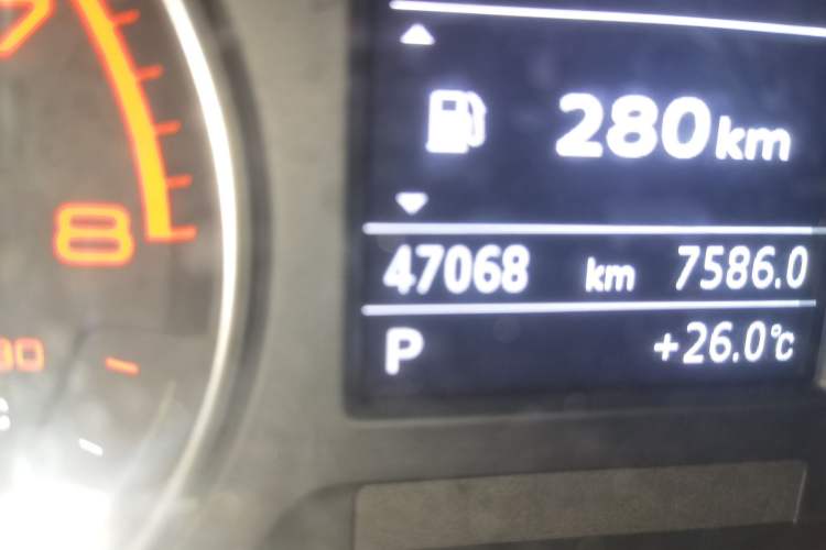 Used Audi A3 2019 Sportback 35 TFSI Fashion Edition China V Odometer Close Up