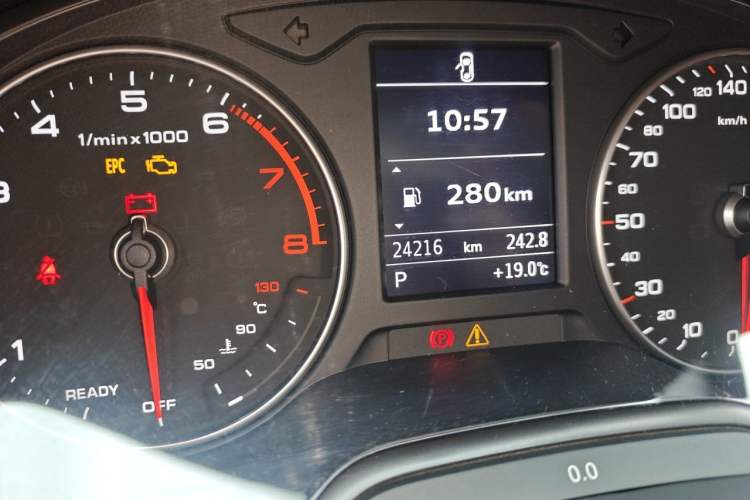 Used Audi A3 2019 Limousine 35 TFSI Fashion Edition China V standard Odometer Close Up