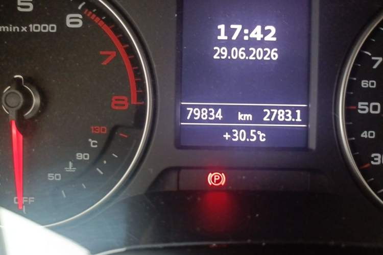 Used Audi A3 2019 Limousine 35 TFSI Fashion Edition China V standard Odometer Close Up