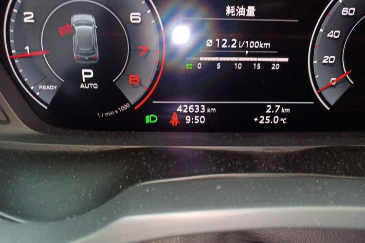 Used Audi A3 2019 Sportback 35 TFSI Fashion Edition China VI Emission Standard Odometer Close Up