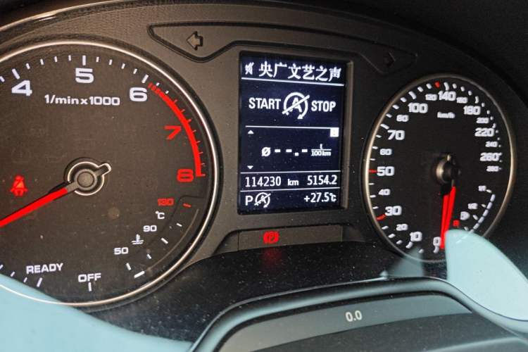 Used Audi A3 2019 Sportback 35 TFSI Ambition China VI Odometer Close Up
