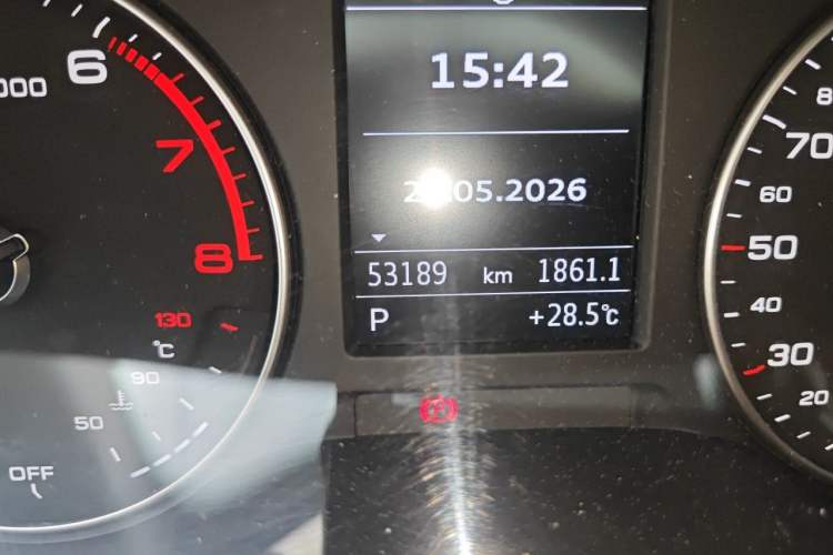 Used Audi A3 2019 Limousine 35 TFSI Ambition China VI Odometer Close Up