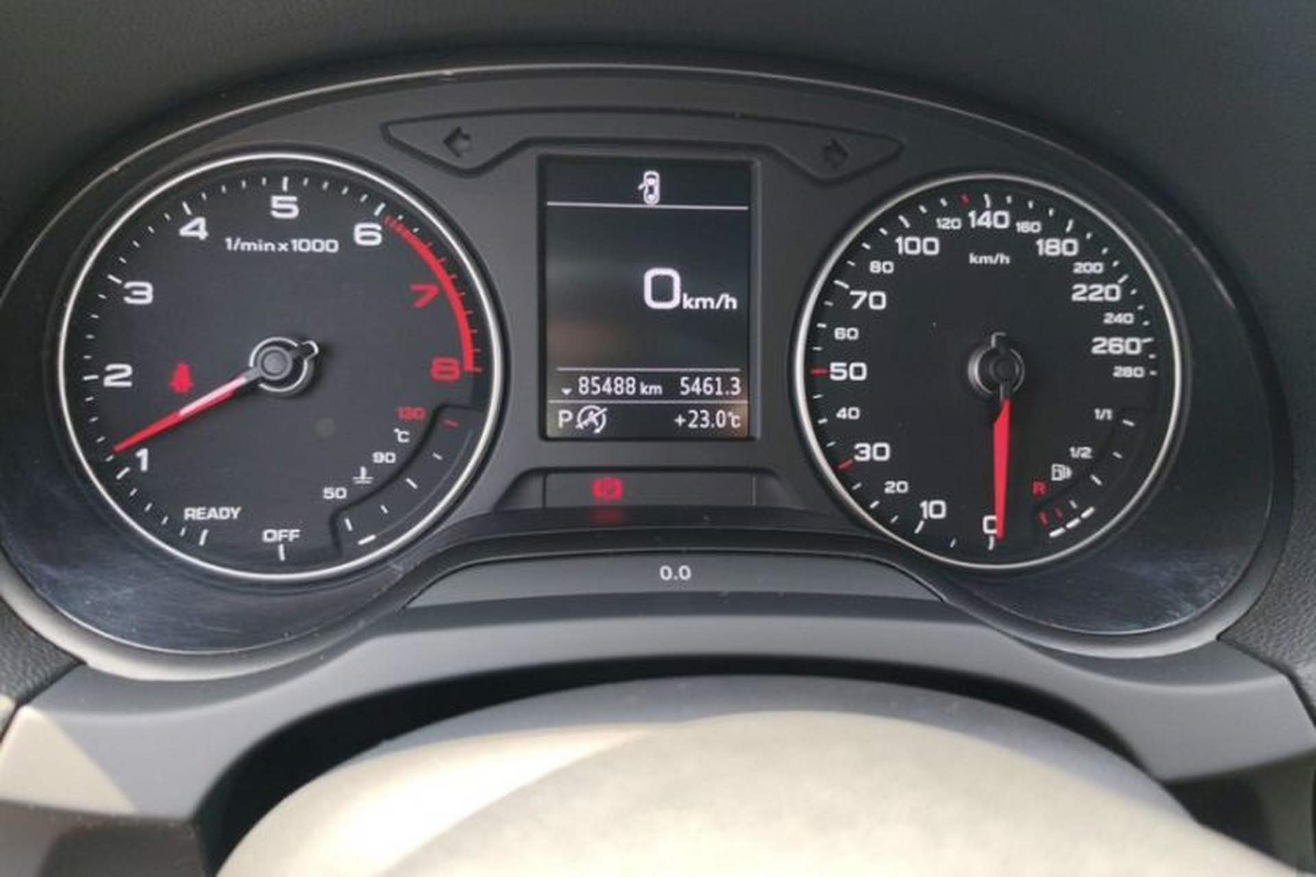 Used Audi A3 2019 Limousine 35 TFSI Fashion Edition China V standard Odometer Close Up