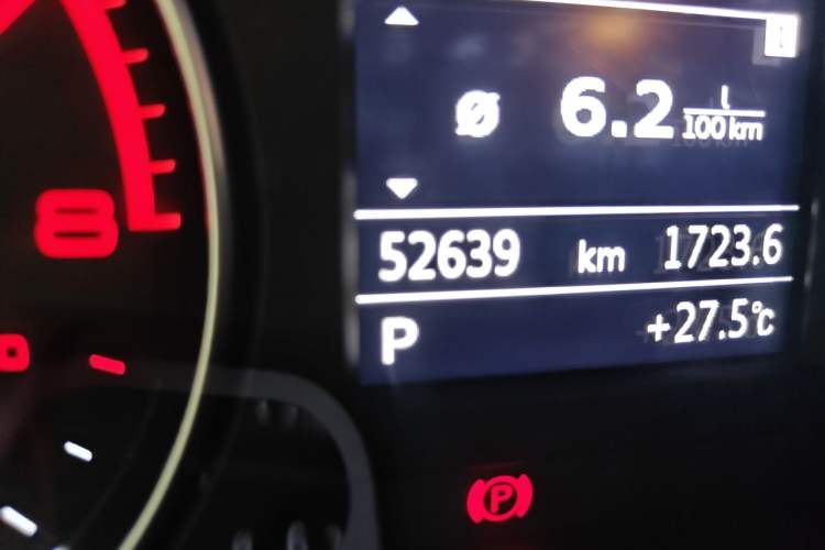 Used Audi A3 2019 Limousine 35 TFSI Ambition China VI Odometer Close Up