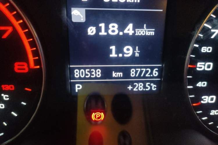 Used Audi A3 2019 Limousine 35 TFSI Fashion Edition China V standard Odometer Close Up
