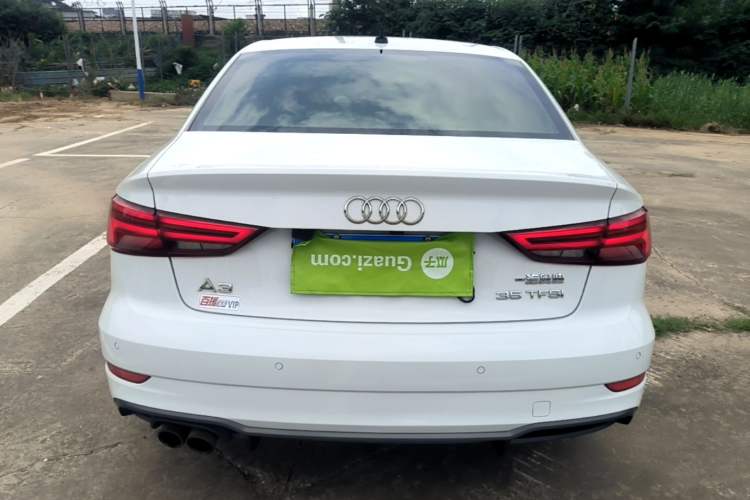 Used Audi A3 2019 Limousine 35 TFSI Sport Edition China V Emission Standard Rear