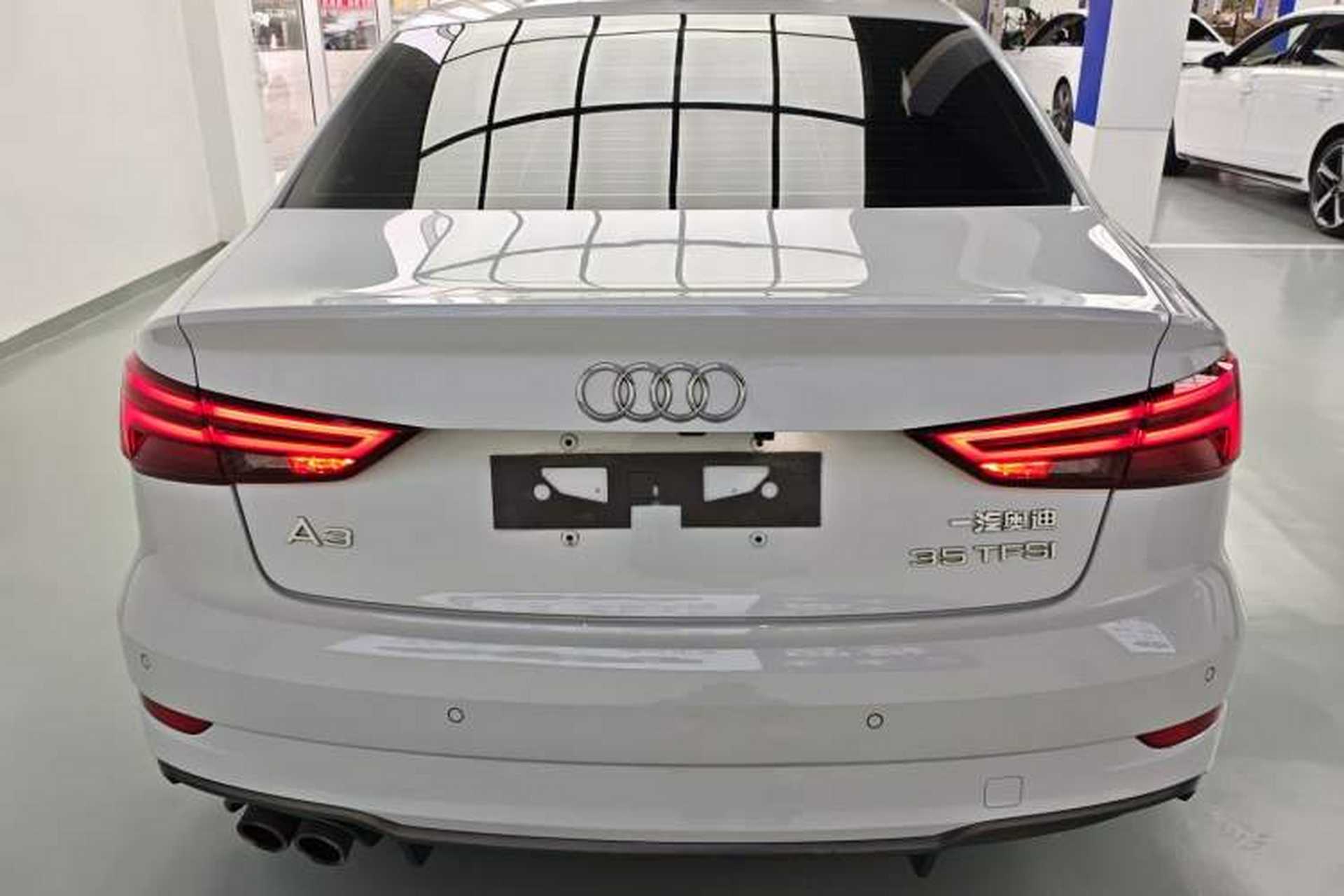 Used Audi A3 2019 Limousine 35 TFSI Sport Edition China V Emission Standard Rear