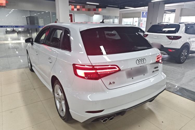 Used Audi A3 2019 Sportback 35 TFSI Fashion Edition China VI Emission Standard Rear Left 45 Deg