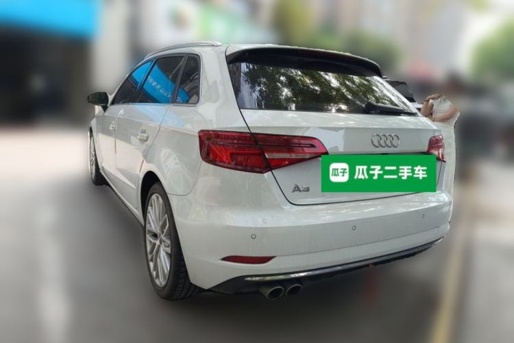 Used Audi A3 2019 Sportback 35 TFSI Style Edition China VI Emission Standard Rear Left 45 Deg