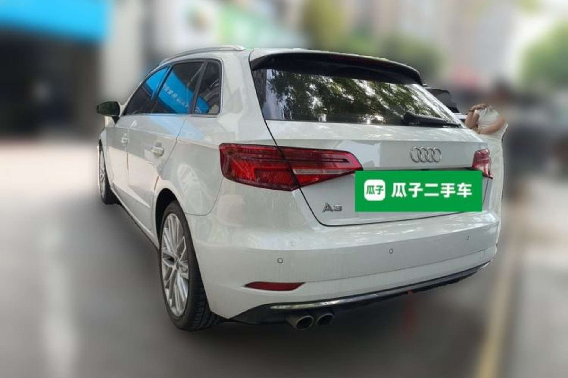 Used Audi A3 2019 Sportback 35 TFSI Style Edition China VI Emission Standard Rear Left 45 Deg