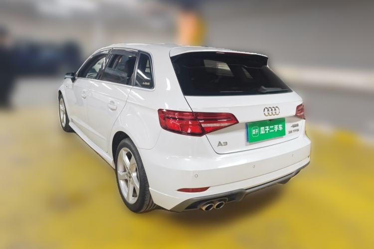 Used Audi A3 2019 Sportback 35 TFSI Fashion Edition China VI Emission Standard Rear Left 45 Deg