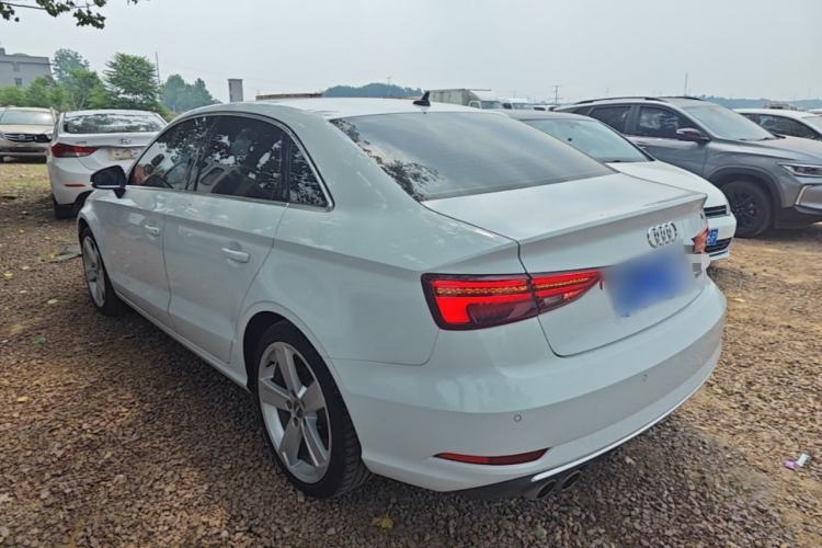 Used Audi A3 2019 Limousine 35 TFSI Style Edition China VI Emission Standard Rear Left 45 Deg