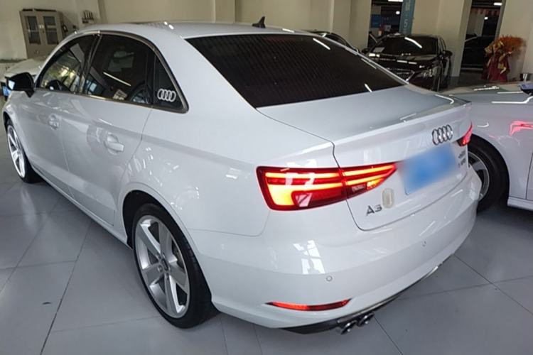 Used Audi A3 2019 Limousine 35 TFSI Style Version China V Emission Standard Rear Left 45 Deg