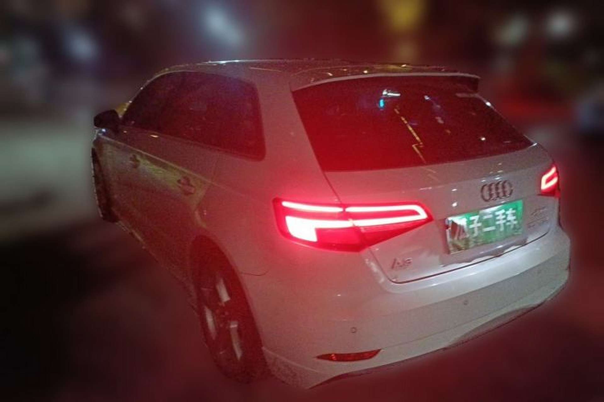 Used Audi A3 2019 Sportback 35 TFSI Fashion Edition China V Rear Left 45 Deg