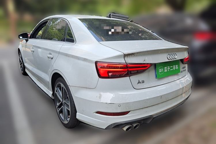 Used Audi A3 2019 Limousine 35 TFSI Sport Edition China V Emission Standard Rear Left 45 Deg