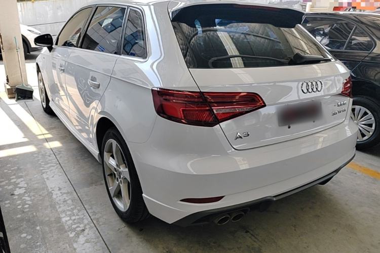 Used Audi A3 2019 Sportback 35 TFSI Fashion Edition China VI Emission Standard Rear Left 45 Deg