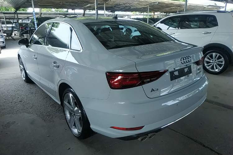Used Audi A3 2019 Limousine 35 TFSI Style Edition China VI Emission Standard Rear Left 45 Deg