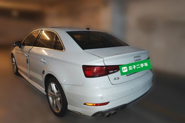 Used Audi A3 2019 Limousine 35 TFSI Fashion Edition China VI Emission Standard Rear Left 45 Deg