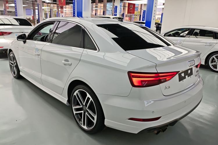 Used Audi A3 2019 Limousine 35 TFSI Sport Edition China V Emission Standard Rear Left 45 Deg