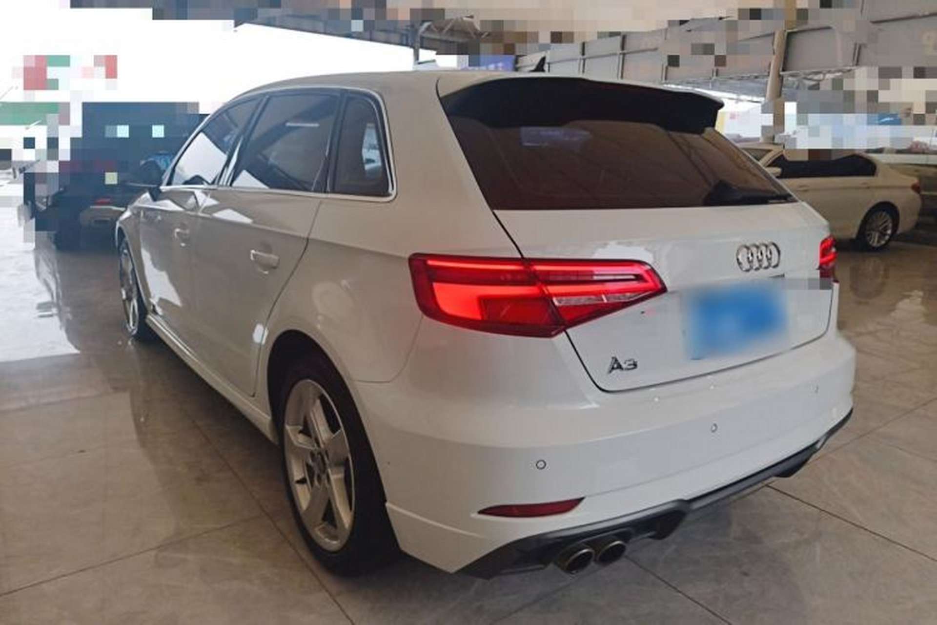 Used Audi A3 2019 Sportback 35 TFSI Fashion Edition China VI Emission Standard Rear Left 45 Deg