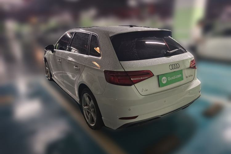 Used Audi A3 2019 Sportback 35 TFSI Fashion Edition China VI Emission Standard Rear Left 45 Deg