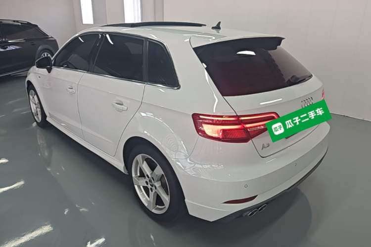 Used Audi A3 2019 Sportback 35 TFSI Fashion Edition China VI Emission Standard Rear Left 45 Deg