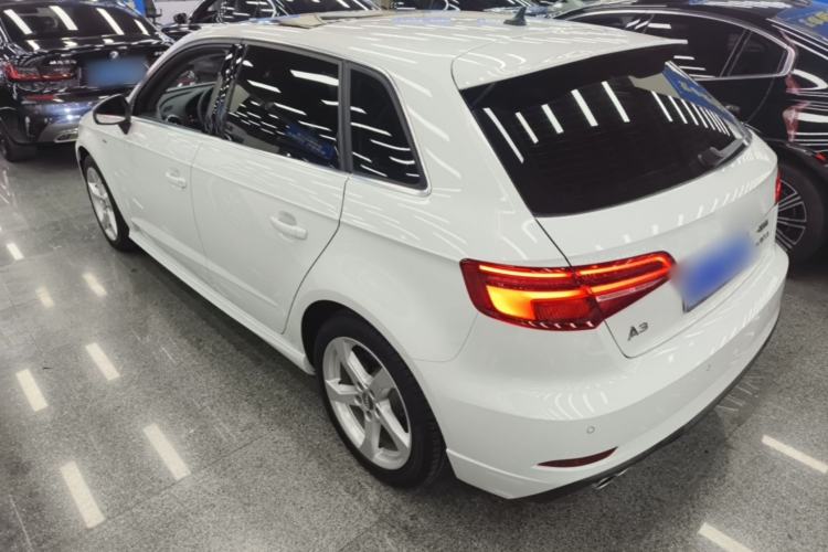 Used Audi A3 2019 Sportback 35 TFSI Fashion Edition China VI Emission Standard Rear Left 45 Deg